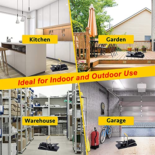 HASTHIP® 12PCS Rat Traps House Garden Patio Reusable Mouse Trap for Mice Rats Chipmunks Squirrels Hamsters Other Rodents Quickly Slam Killer Indoor Outdoor Large HASTHIP® 12PCS Rat Traps House Garden Patio Reusable Mouse Trap for Mice Rats Chipmunks Squirrels Hamsters Other Rodents Quickly Slam Killer Indoor Outdoor Large
